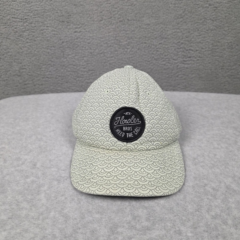 Howler Bros Hat Cap Snap Back Mens One‎ Size Green Pattern Patch Logo Outdoor